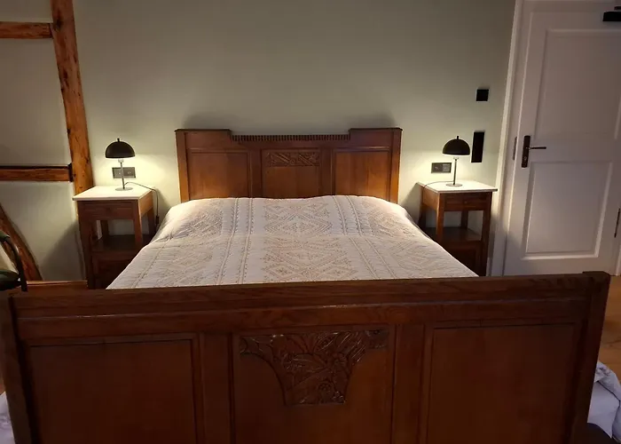 여관 Gaestehaus Gruener Baum 웨스트리크윈켈